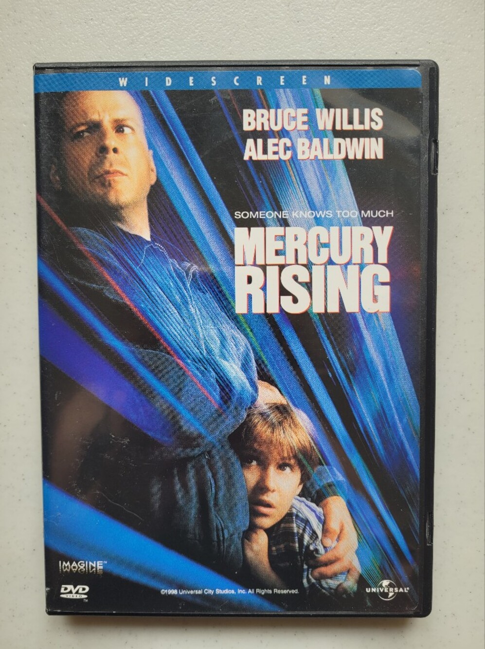 (3 For $15) Mercury Rising DVD — Bruce Willis Alec Baldwin